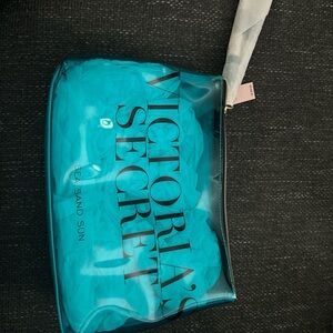 Victoria's Secret Aqua Travel Pouch